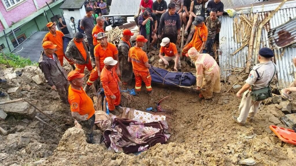 Rain Havoc In Mokokchung: Landslide Claims Lives Of Two Teenage Students