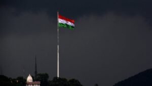 Guwahati’s Sarania Hills Tricolour Restored to Full Mast After Weather-Related Precaution Sparks Public Concern